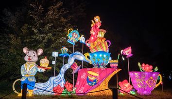 Garden of Lights se deschide începând de astăzi la București. Lumea magică a poveștilor: “Beauty and the Beast”