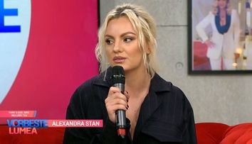 VIDEO Alexandra Stan, victimă a violenței fizice