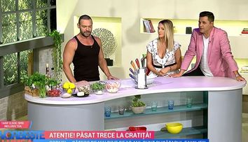 Cornel Păsat îți arată cum să prepari o rețetă delicioasă cu creveți