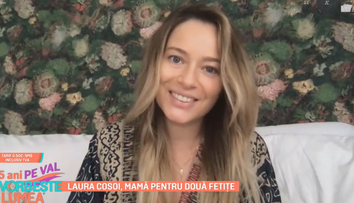 Laura Cosoi, mamă pentru două fetițe. Primele declarații făcute de vedetă după ce a născut