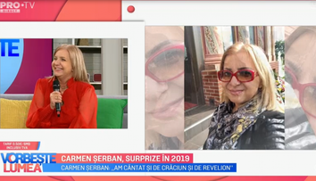 VIDEO Carmen Șerban, surprize în 2019
