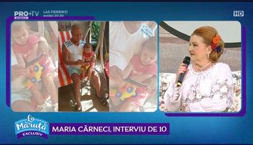 VIDEO Interviu de 10 cu Maria Cârneci