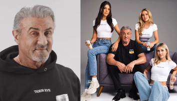 Sylvester Stallone, un tată mândru. Cum a pozat alături de cele trei fete pe care le are cu Jennifer Flavin