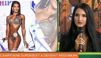 O campioană super sexy a devenit “Miss Bikini Fitness 2020”! Cum arată Maria Nedelcu