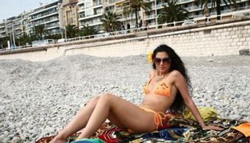 Doinia Oancea – cucerita de plaja din Nisa FOTO!