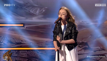 Românii au talent, 8 mai 2026, prima semifinală LIVE. Miruna Fecioru, interpretare divină a piesei ”Când s-o împărți norocul”. Reacția juriului: ”Te transformi... Ești formidabilă”