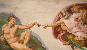 Mesajul secret din celebra pictură de pe Capela Sixtină a lui Michelangelo
