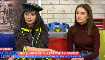 VIDEO Mimi și Marisa Paloma, prietenele vloggerițe