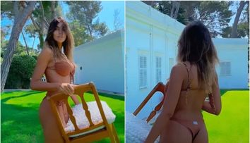 Mădălina Ghenea, într-un slip minuscul la prima oră dimineții. Cum a fost filmată românca