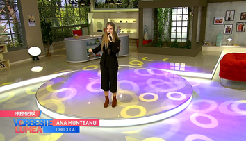 VIDEO Ana Munteanu, dulce ca o ciocolată: