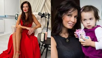 Kim, fiica Nicoletei Luciu, apariție rară pe podium. Îi calcă pe urme mamei, la doar 14 ani. Nu a mai apărut în public din copilărie: „Așchia nu sare departe de trunchi”