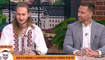 În emisiunea „La Măruță”, Darius Macinic și Alex Furman au povestit tot după plecarea de la Survivor 2025. „Am fost foarte supărat”