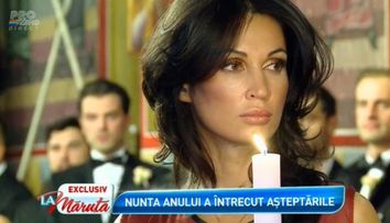 Nicoleta Luciu a crezut ca si-a acoperit bustul, dar nu a fost deloc asa. Cat de mult s-a vazut la nunta Biancai si a lui Victor Slav