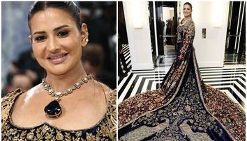 Piatra din colierul ei este de 1.000 de ori mai rară decât diamantul. Această femeie a întors toate privirile la Met Gala, deși nu este vedetă