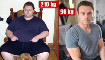 A slabit jumatate din greutatea sa si a devenit antrenor si fitness si idol al femeilor. O transformare fabuloasa