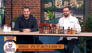 Bursucu', la sosurile picante ale lui Măruță! De ce i-a cerut scuze Adelinei Pestrițu