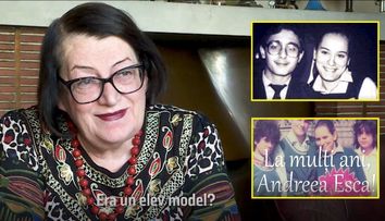 Profa de Geografie din liceu a Andreei Esca: „Îi doresc tot ce-i mai frumos în lume”