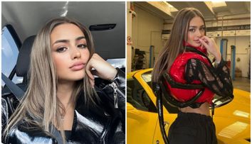 Iuliana Beregoi, copleșită de cadouri! Cum s-a fotografiat artista lângă bolidul ei de 100.000 de euro
