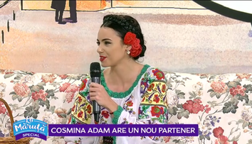 VIDEO Cosmina Adam are un nou partener