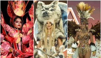 Imaginație dincolo de limite! Costumele de la Miss Universe par rupte din parada concurenților din Hunger Games, în Capitol