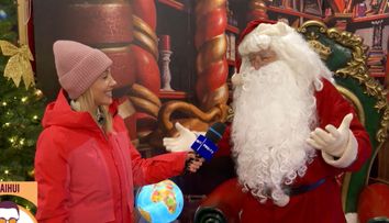 La Măruță vedem o întâlnire magică în Laponia cu Moș Crăciun