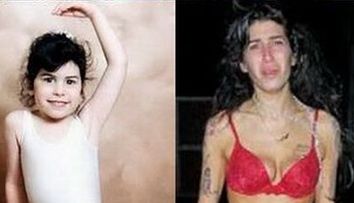 Amy Winehouse, de la un copil frumos la un adult distrus de droguri! SUPER GALERIE FOTO