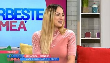 VIDEO Anca Bucur, apariție spectaculoasă la un 1 luna după naștere