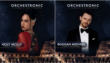 ORCHESTRONIC anunță noi artiști pentru show-ul de la Arenele Romane: Holly Molly și Bogdan Medvedi se alătură line-up-ului