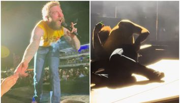 Post Malone, comportament tulburător pe scenă. Fanii și-au exprimat îngrijorarea: „Arată ca un moș de 90 de ani care nu-și găsește pantofii”