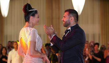 NUNTA ANULUI Dansul mirilor a fost unul dintre cele mai romantice momente ale serii