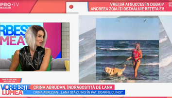 VIDEO Crina Abrudan, îndrăgostită de Lana