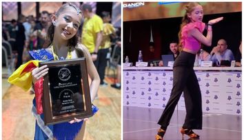 A dansat extraordinar la un concurs de salsa, iar momentul a devenit viral. Cine este Sara Chiru, românca de 10 ani care a cucerit publicul din Italia