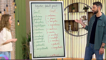 Tu zici nou-veniți sau noi-veniți? Corina Popa explică la Vorbește lumea greșelile frecvente în folosirea adjectivelor