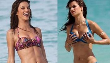 Alessandra Ambrosio – pozele neretusate pentru Victoria’s Secret GALERIE FOTO!