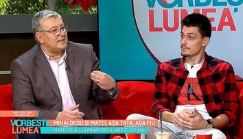 Mihai Dedu are o mândrețe de băiat! Ce spune prezentatorul despre relația cu fiul său, Matei