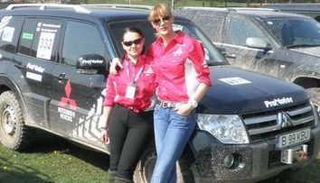 Roxana Ciuhulescu a terminat cu bine raliul off-road! FOTO
