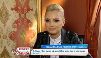 Alexandra Stan rupe tacerea, la 3 luni dupa ce fostul ei impresar a bagat-o in spital. 