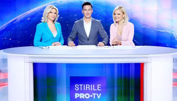 Cosmin Stan prezintă Știrile PRO TV alături de Lavinia Petrea și Andreea Marinescu, în fiecare sâmbătă și duminică