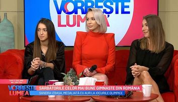 Sandra Izbașa, Monica Roșu și Larisa Iordache, despre sărbătorile de iarnă
