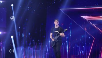 Românii au talent 2021: Andrei Trandafir, reprezentație electrizantă la chitară