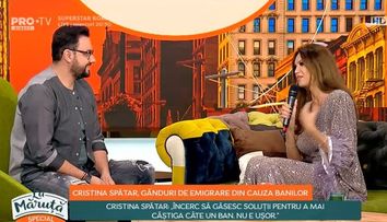 Ce spune Cristina Spătar despre zvonurile că s-ar muta de tot în Marea Britanie?