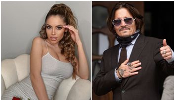 Povestea româncei care a pozat alături de Johnny Depp la Curtea Supremă din Londra: „Bodyguarzii lui ne-au băgat într-o cameră specială”