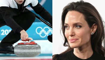 A topit gheata la Olimpiada de Iarna. Jucatoarea de curling care seamana perfect cu Angelina Jolie