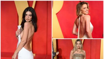 Cea mai vânată vedetă de către paparazzi! Emily Ratajkowski, ținută incendiară la petrecerea Vanity Fair. Cele mai îndrăznețe rochii