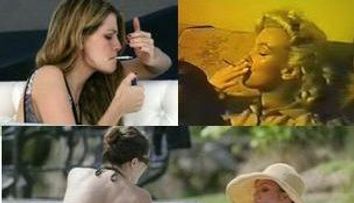 Actrite celebre prinse fumand marijuana! GALERIE FOTO