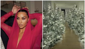 Kim Kardashian a terminat de decorat pentru sărbători, iar fanii au fost șocați când au văzut imaginile: „Atât de kitsch! De ce are cineva nevoie de atâția brazi în casă?”