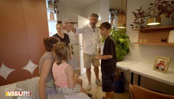 Mezinul familiei, Cristi, este nemulțumit de cameră: ”Nu-mi place!”. Dragoș Bucur: ”Asta nu s-a întâmplat niciodată la Visuri la cheie”