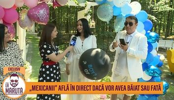 Marian Mexicanu a aflat în direct, la Măruță, dacă la 50 de ani va avea băiat sau fată