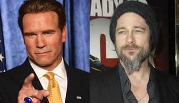 Brad Pitt si Arnold Schwarzenegger vor Campionatul Mondial de Fotbal in Statele Unite - in 2018 sau 2022!