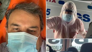 Lucian Mîndruță, dus cu ambulanța la spital: „Nu mai pot merge”